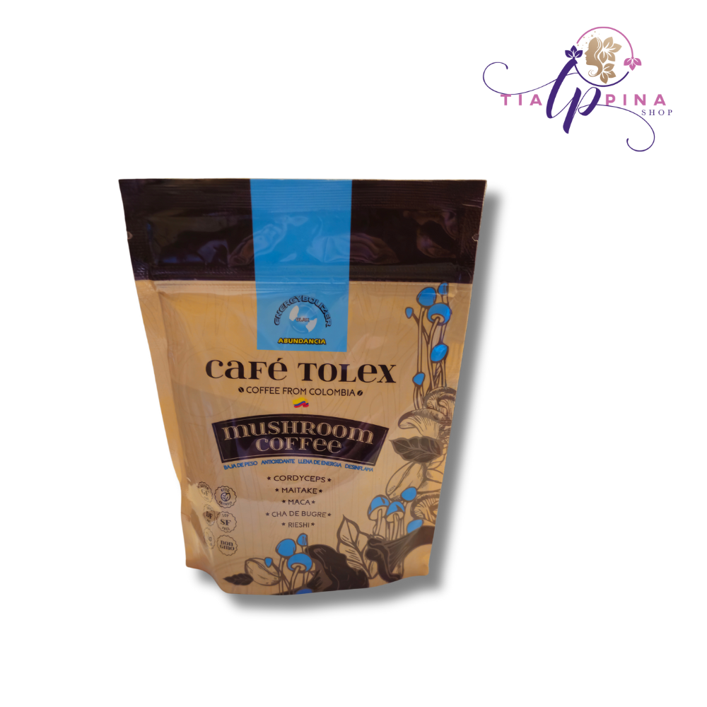 MUSHROOM COFFEE WITH PILONCILLO - Productos para cabello, salud, belleza, moda y pérdida de peso - tia pina shop llc